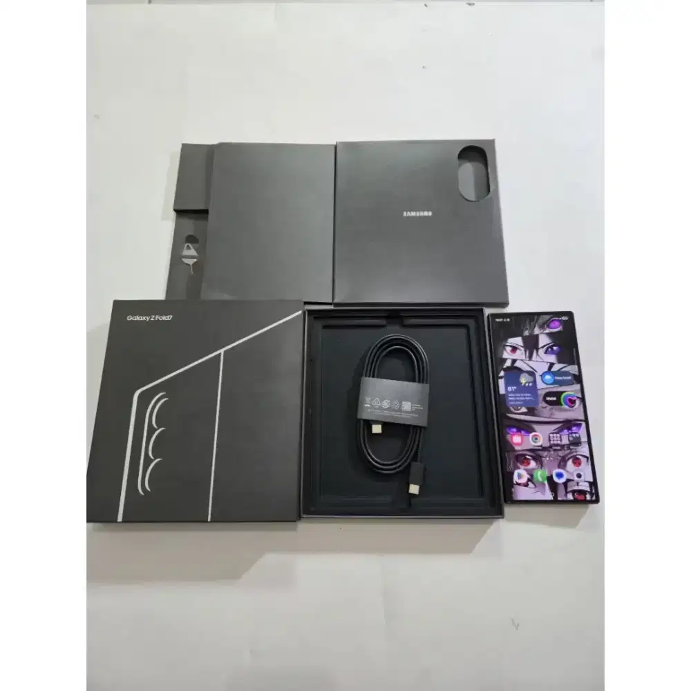 SAMSUNG FOLD 7 RAM12/256 - MULUS LIKE NEW - RESMI SEIN - NO MINUS