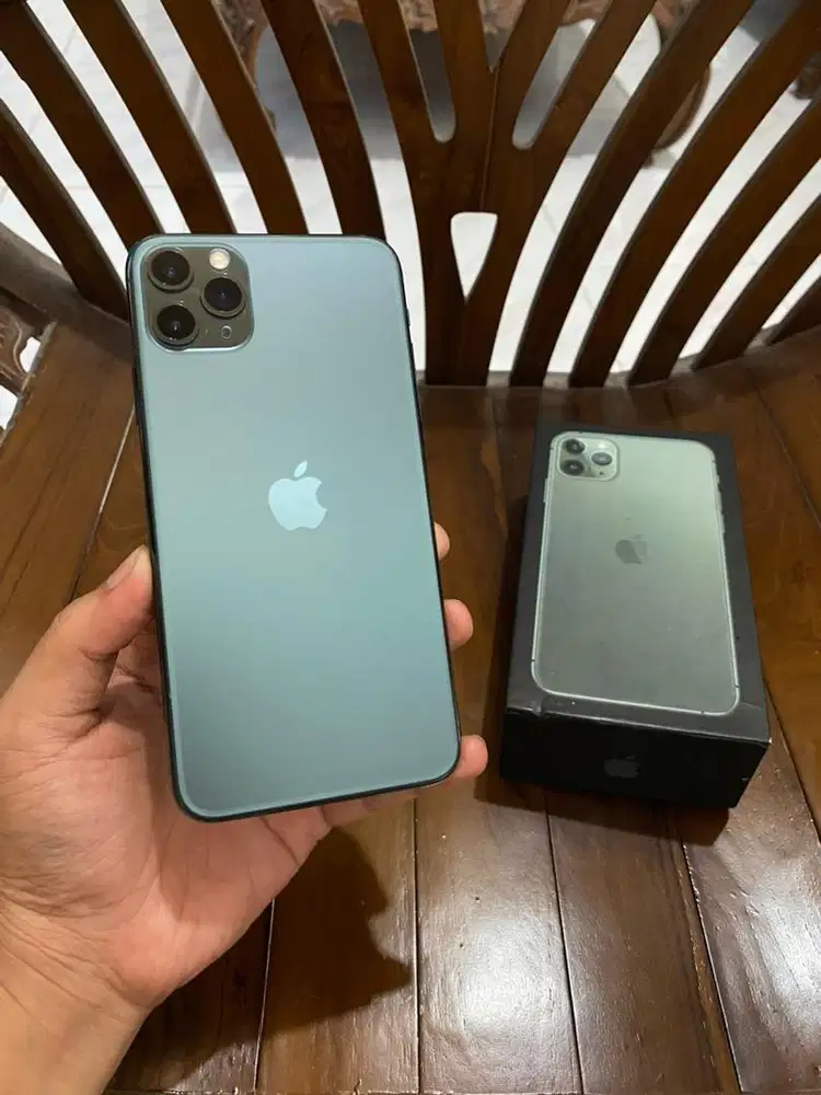 Iphone 11 Promax 256gb Jaringan Permanen, Mulus Fullset