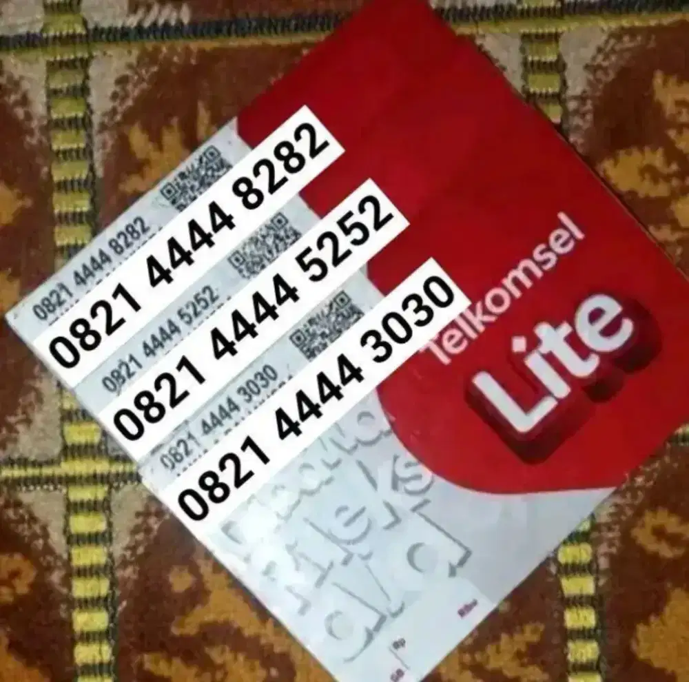 Nomor Cantik Telkomsel 4444 ABAB