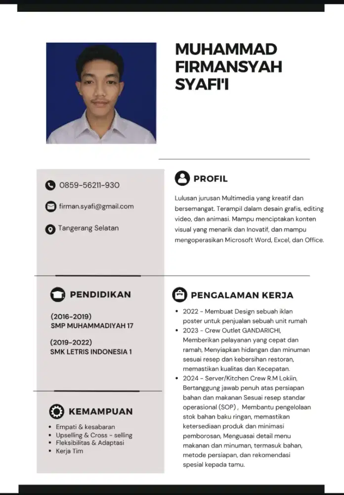 MENCARI PEKERJAAN