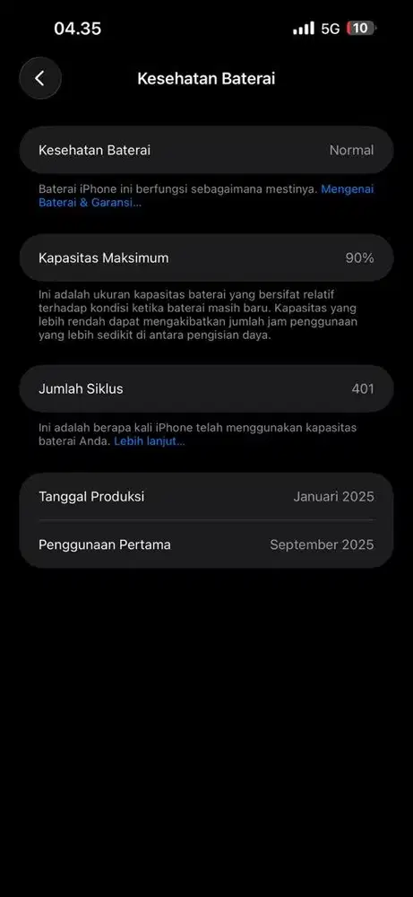 Iphone 15 plus 128gb Black, digimap full set