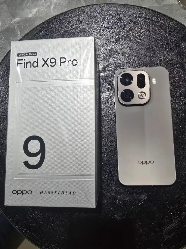 OPPO Find X9 Pro 16/512GB Fullset garansi januari 2027