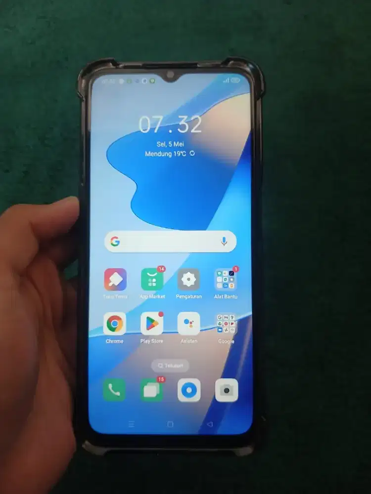 Oppo a16 warna hitam
