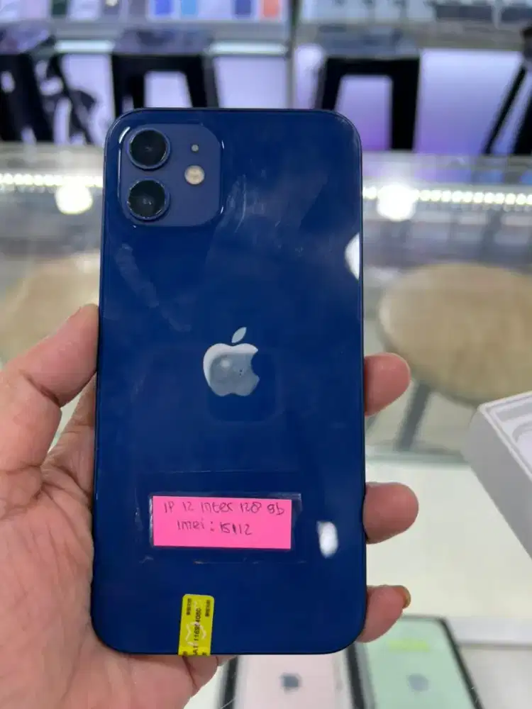 IPHONE 12 128GB ALL OPERATOR BLUE (MINUS PEMAKAIAN)