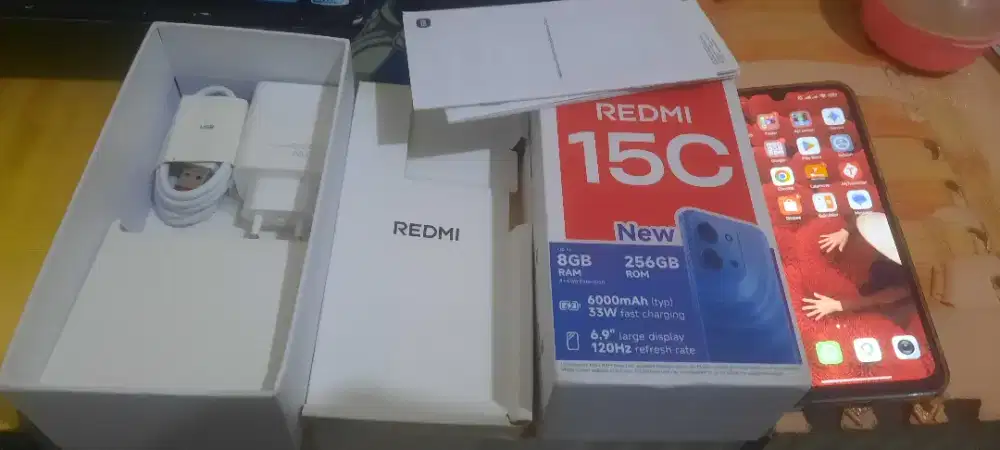 Xiaomi redmi 15 C lengkap