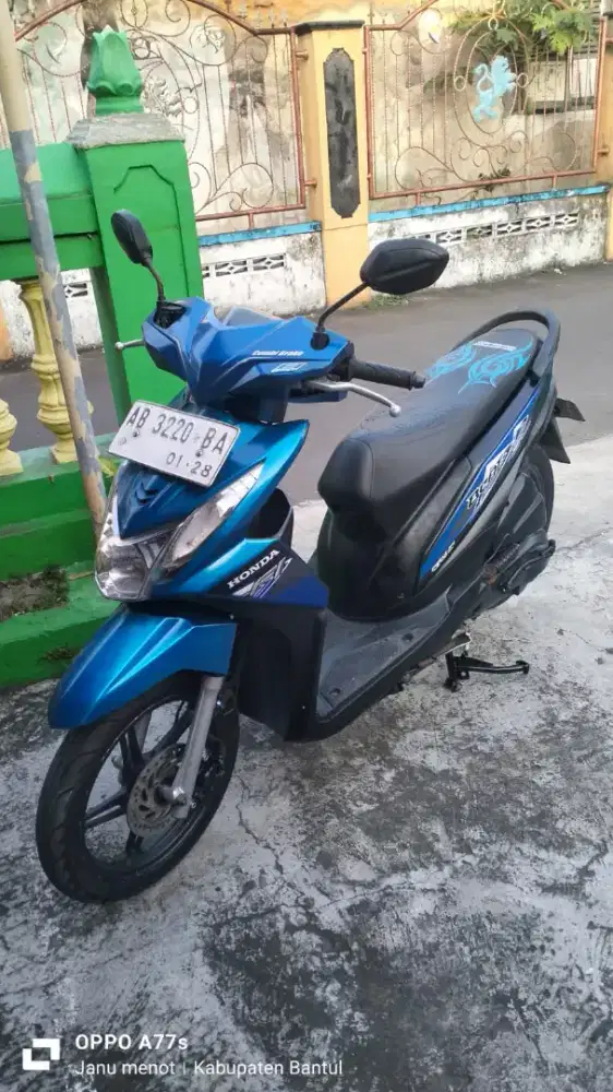 Beat injeksi THN 2013 plat AB kota