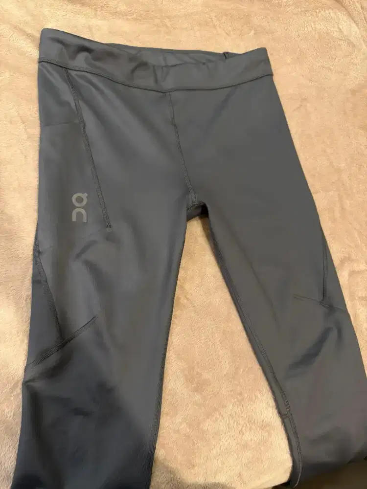 ON Running Performance Tights – Eclipse Grey | Men | Size M | Original