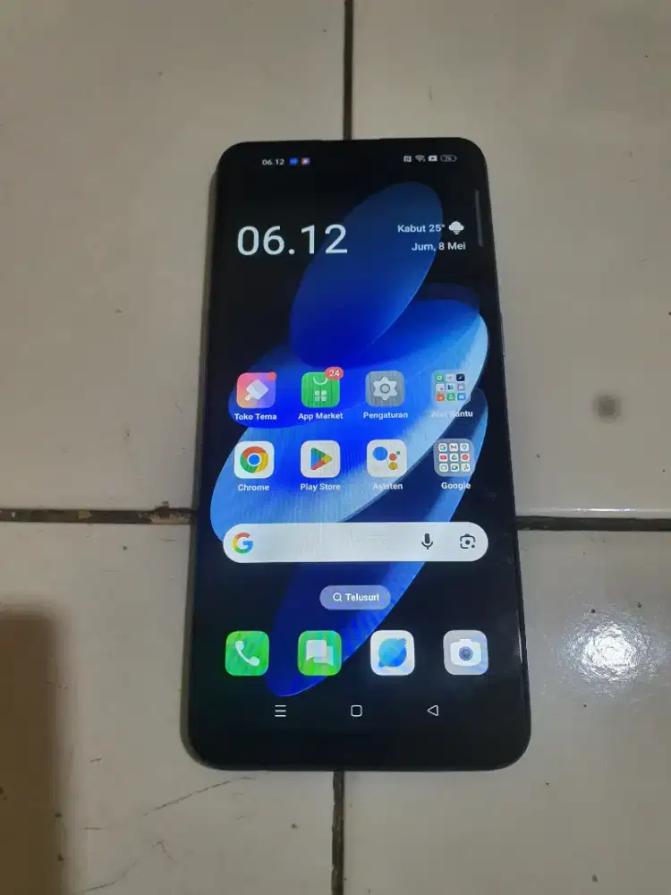 Dijual oppo Reno 6, ram 8+4/128, lcd gantian, batangan