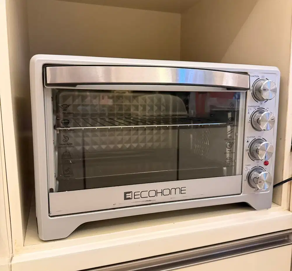 OVEN ECOHOME 38LITER SILVER
