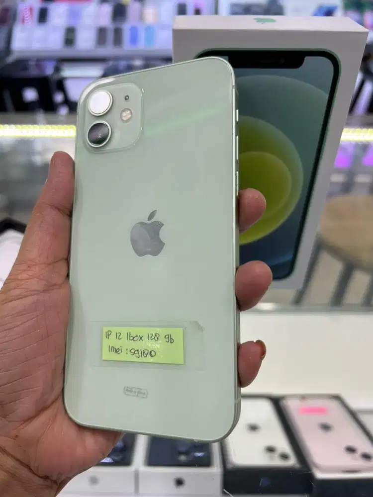 Iphone 12 128gb eks ibox green
