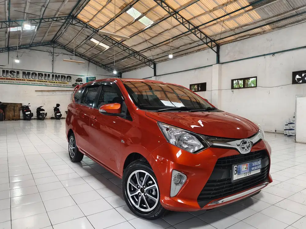 Toyota CALYA G 1.2 Bensin AT 2018 Oranye original