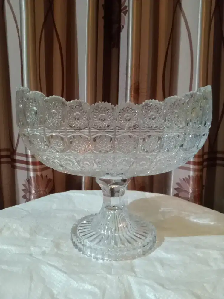 Vas buah kristal besar bohemia 500 PK