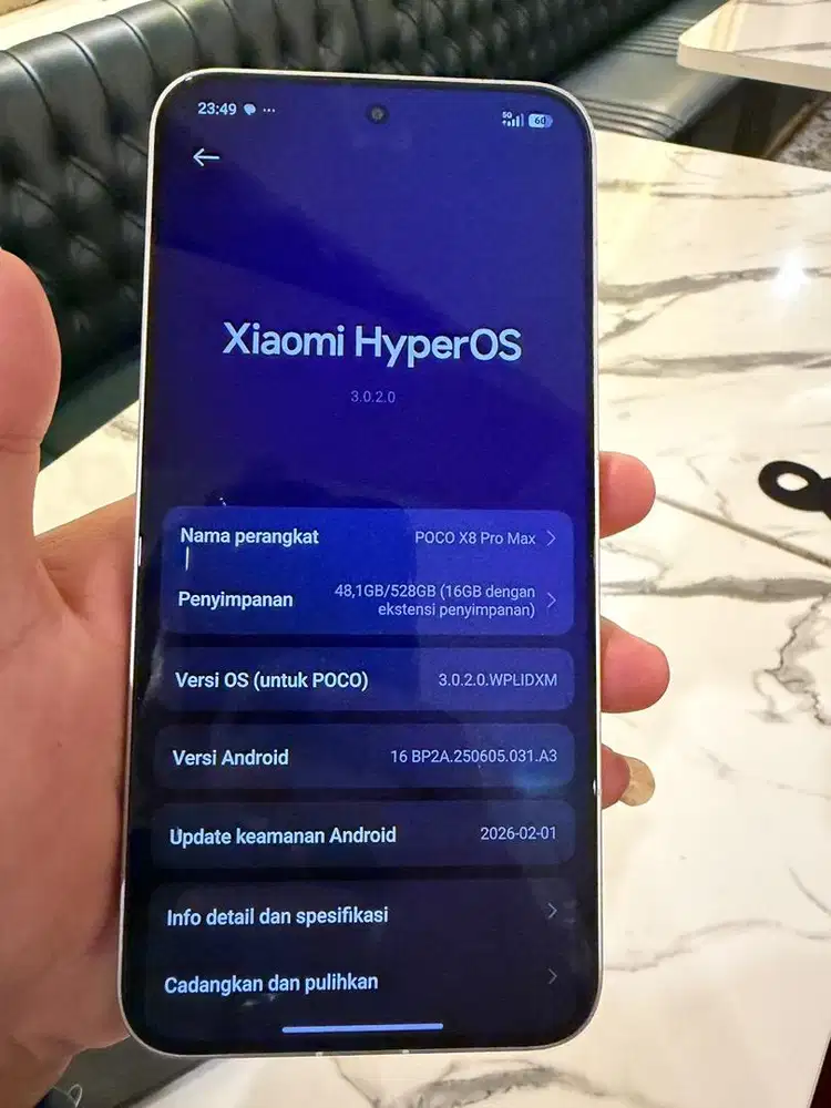 Poco x8 pro max