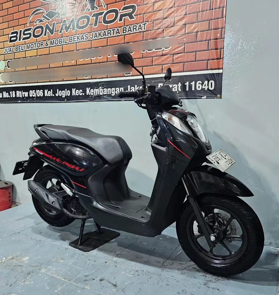 Seperti baru! HONDA NEW GENIO DONAT 2024 CBS 110 Fi motor Pajak ON