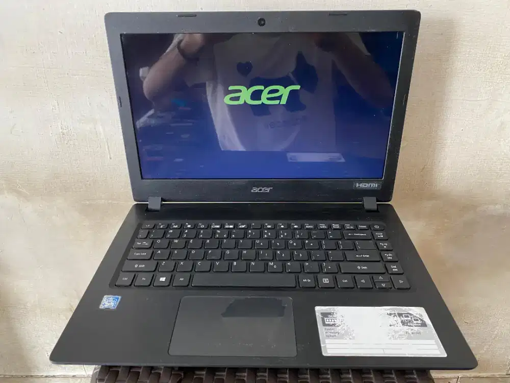 JUAL LAPTOP ACER ASPIRE A314-32 INTEL N4120 RAM4GB DDR4 SSD256GB