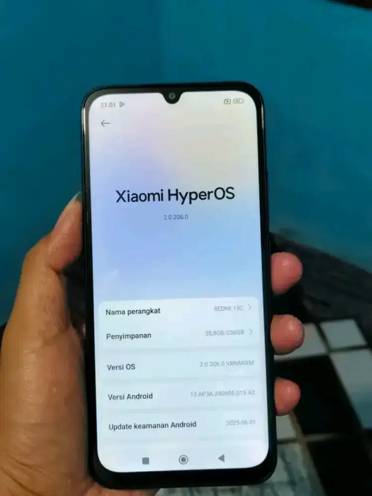 REDMI 15C INTER ORY 10000 BUKAN KW ATAU REFUBRIS