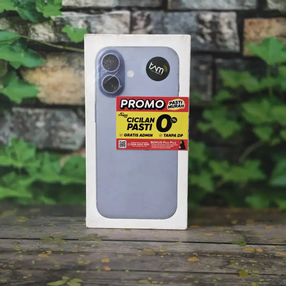 iPhone 16 128 ,bisa tanpa dp , free 2x cicilan
