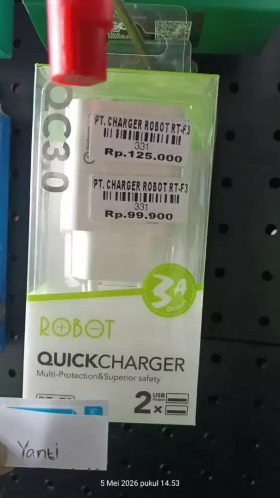 CHARGER ROBOT RT-F3 | ATLANTIS DAHSYAT
