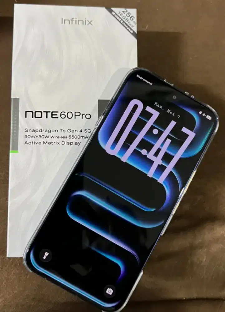 Infinik note 60 pro.8/256 lengkap garansi