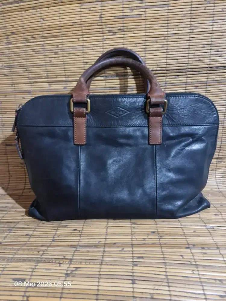 Fossil messenger Zip workbag authentic