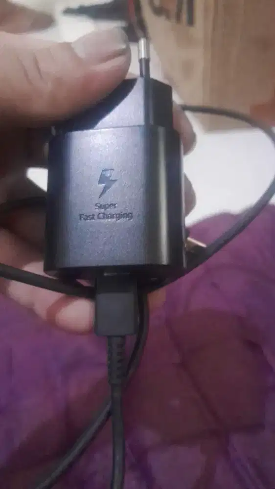 Charger Samsung 25watt original super fast charging bgus mulus