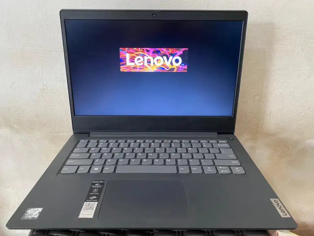 JUAL LAPTOP LENOVO IDEAPAD SLIM3 INTEL CORE I3-1005G1 RAM8GB DDR4