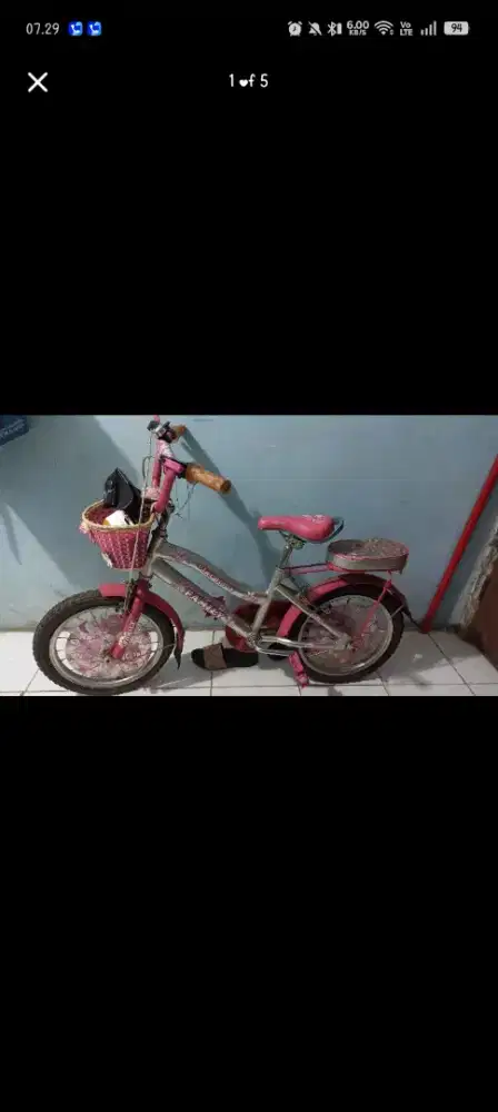 Sepeda family bekas