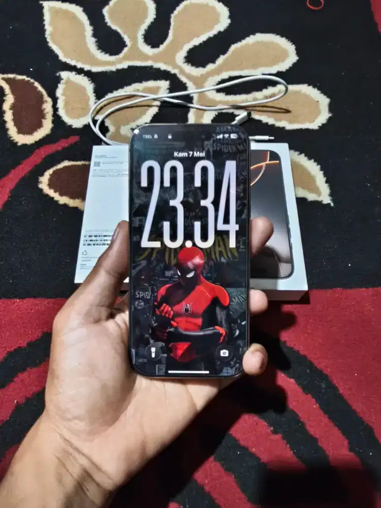 iPhone 16 pro 256gb inter ZA/A dualsim terdaftar beacuaki resmi