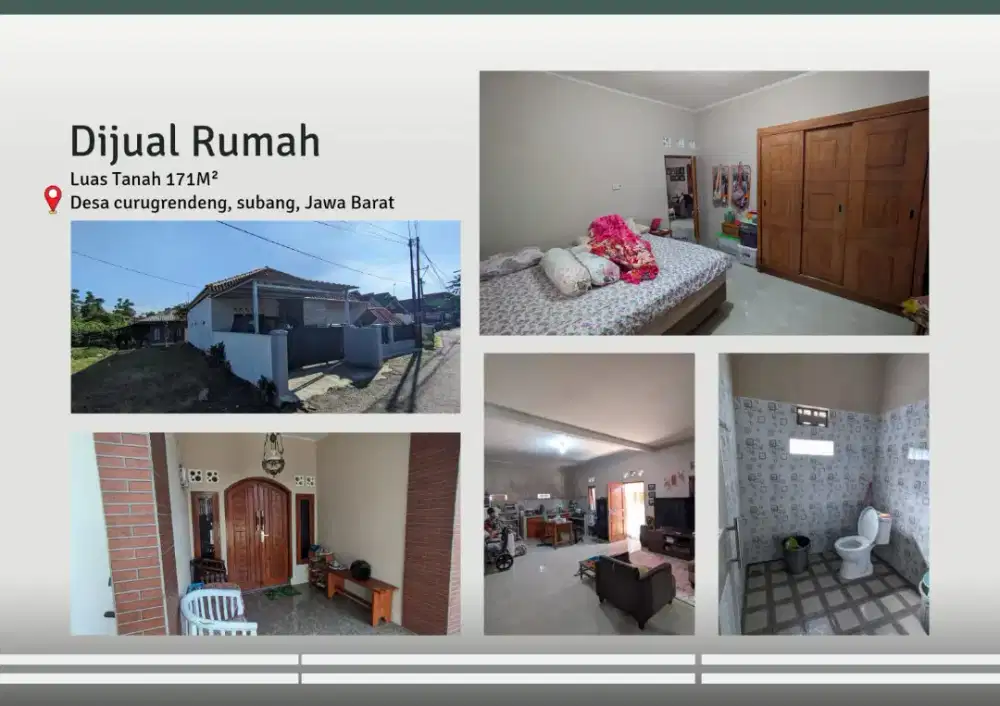 Dijual Rumah 1 Lantai