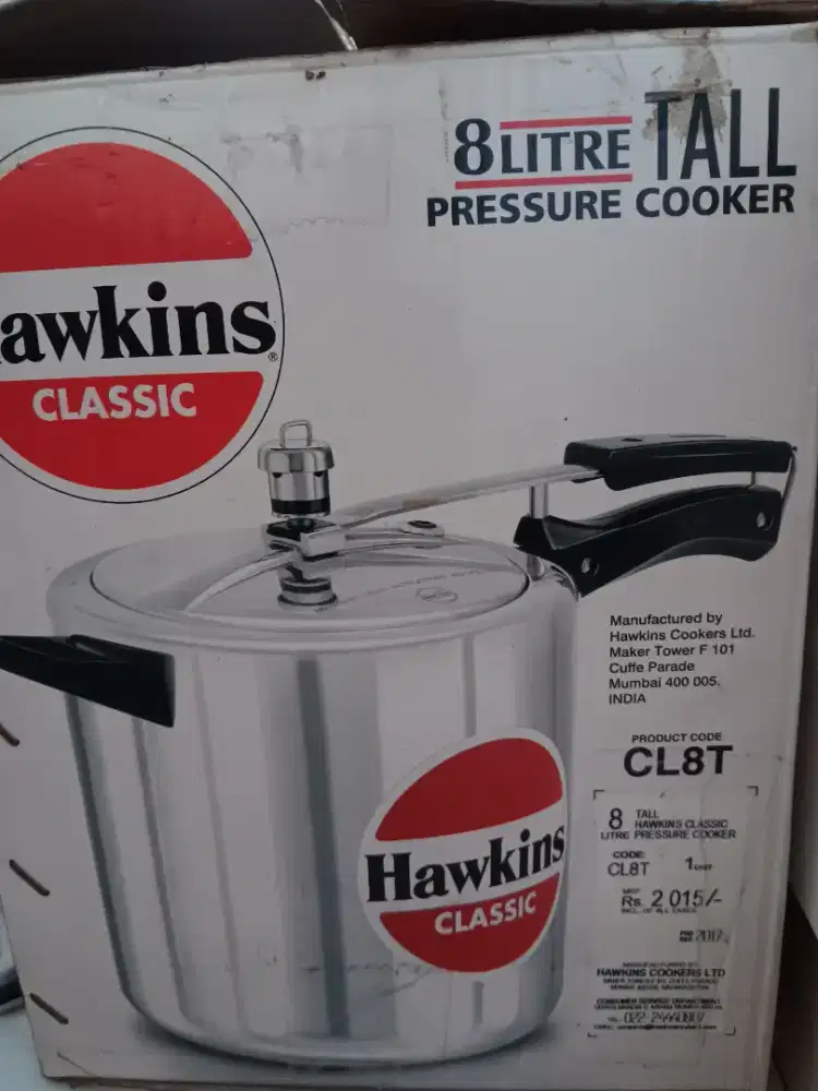 HAWKINS CLASSIC PRESSURE COOKER 8 LITER