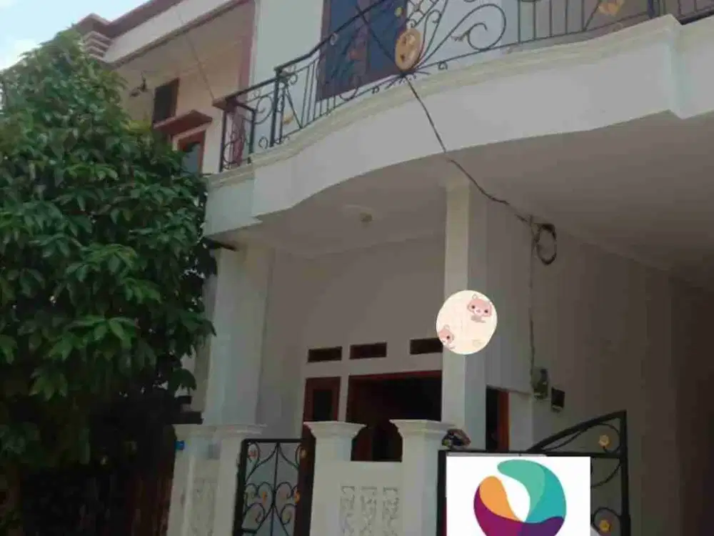 dijual rumah 2 lantai siap huni di pesona anggrek Bekasi