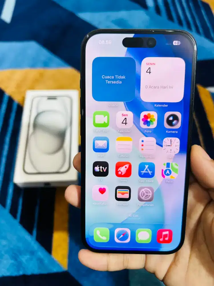 IPHONE 15 128 GB RESMI IBOX MULUS