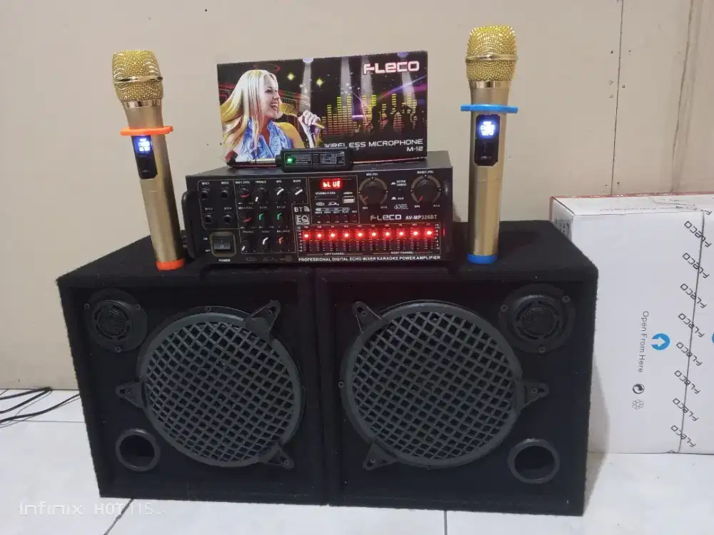 Paket karaoke 8 in wireless