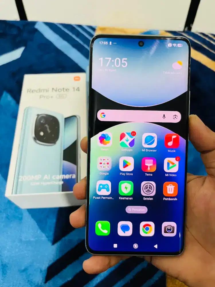 XIAOMI REDMI NOTE 14 PRO PLUS 5G RAM 12+12/512 FULSET NO MINUS
