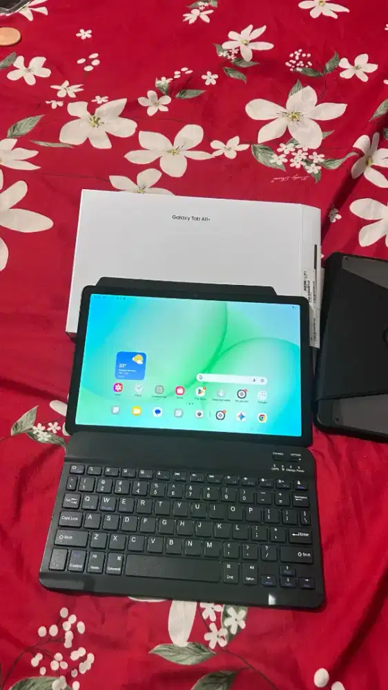 Samsung tab galaxy A11+ , 11 inci ram 6+6/128