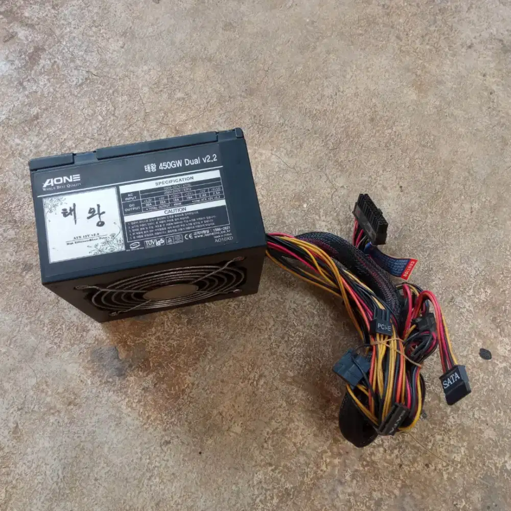 PSU AONE 450W • 6pin VGA Ready