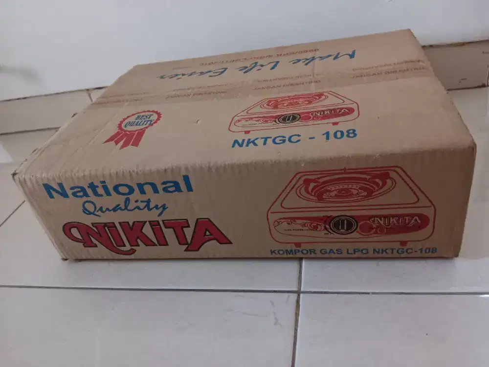 NIKITA KOMPOR 1 TUNGKU STAINLESS