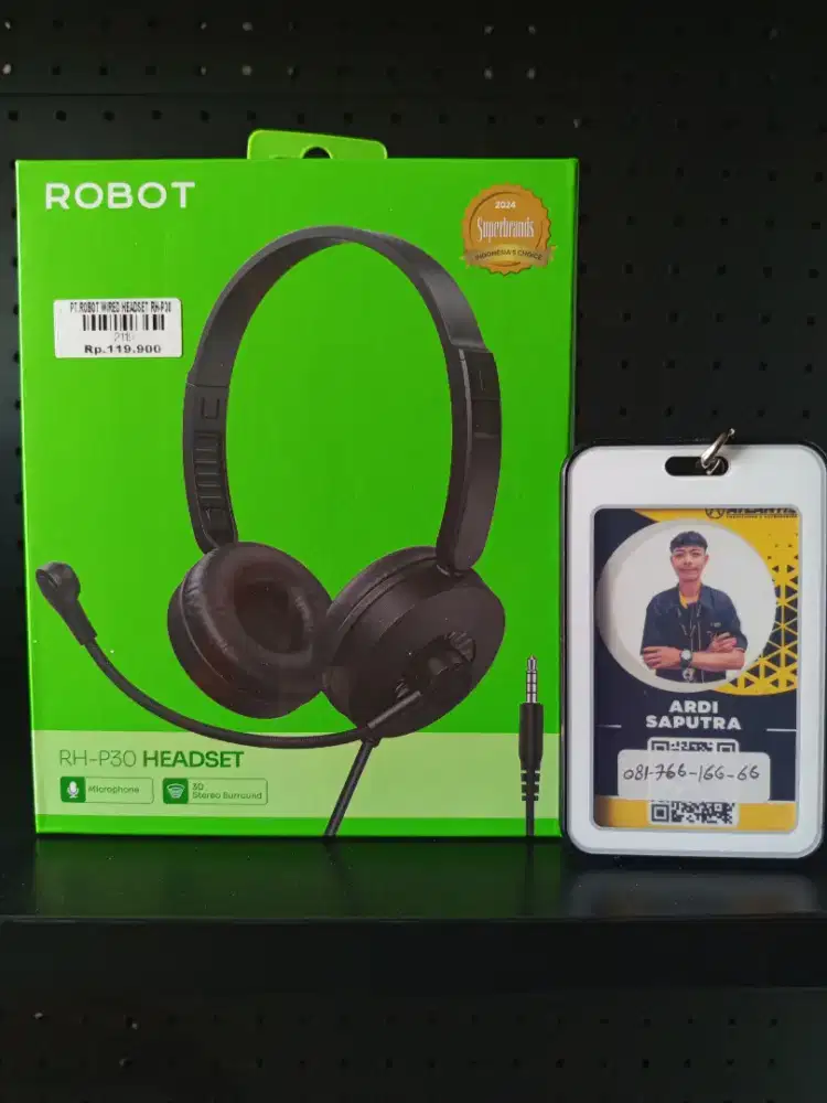 ROBOT WIRED HEADSET RH-P30