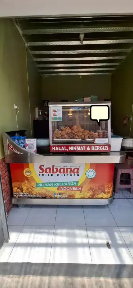JUAL PERLENGKAPAN OUTLET SABANA FRIED CHICKEN