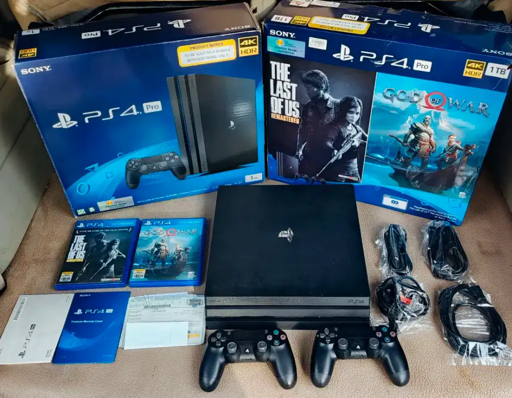 • Jual PlayStation 4 Pro - Bundle Edition (Langka) 7218B - Like New •