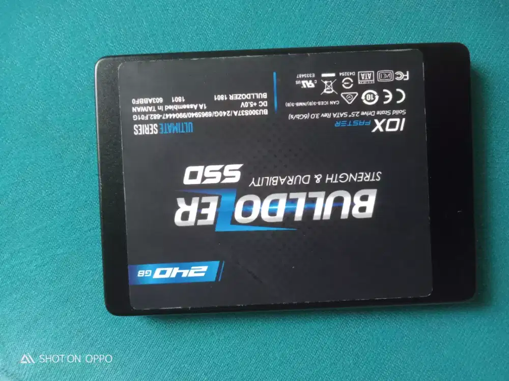JUAL SSD SATA 240GB UDAH ADA ISI WINDOWS10 SECOND NORMAL MINAT WA
