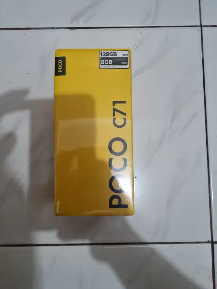 Dijual POCO C71 kondisi BARU MASIH SEGEL (BNIB - Brand New In Box).