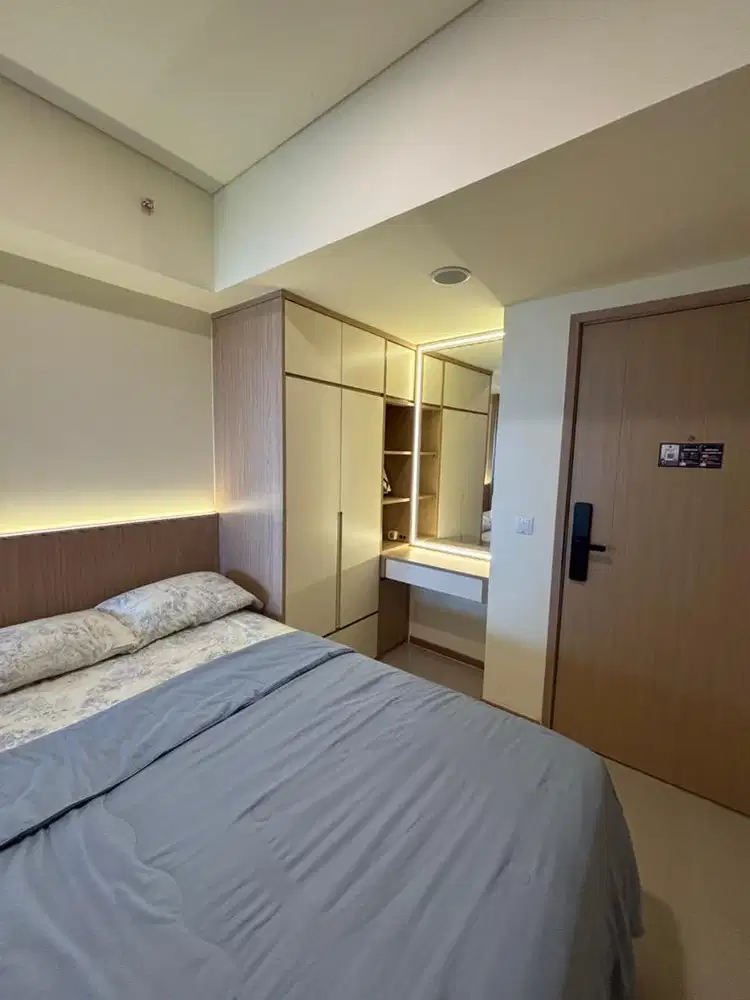Sewa Apartemen 1BR Desain Japandi - Fully Furnished  Meikarta Dist 1