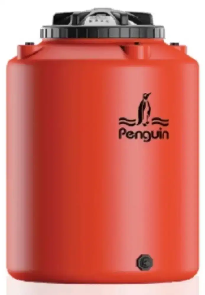 Di jual Toren penguin 1.000 liter warna orange