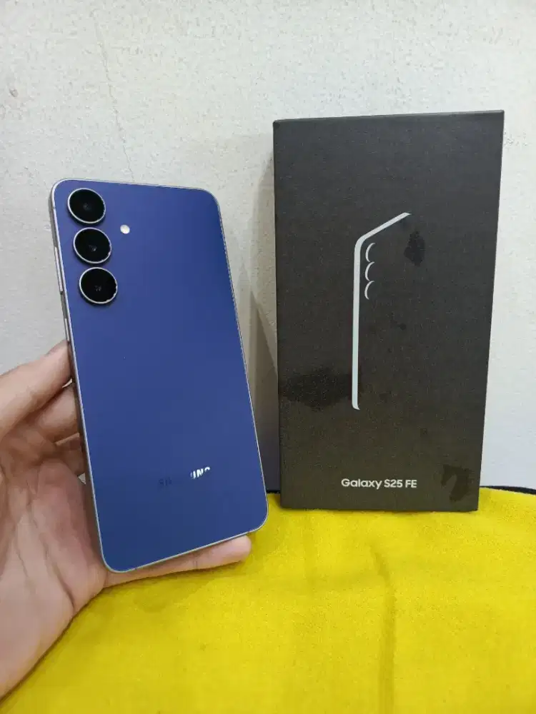 Samsung S25 FE 8/128 Garansi ON, Mulus seperti baru, Nominus