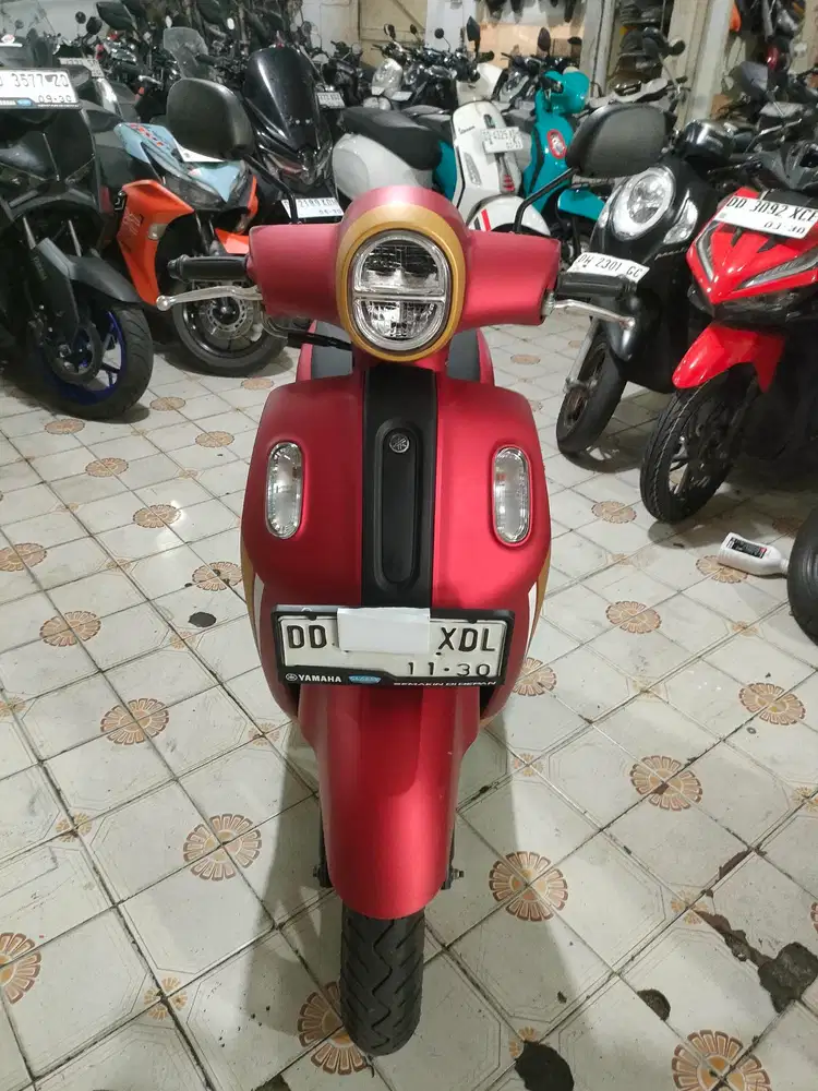 Yamaha Fazzio 2025 merah