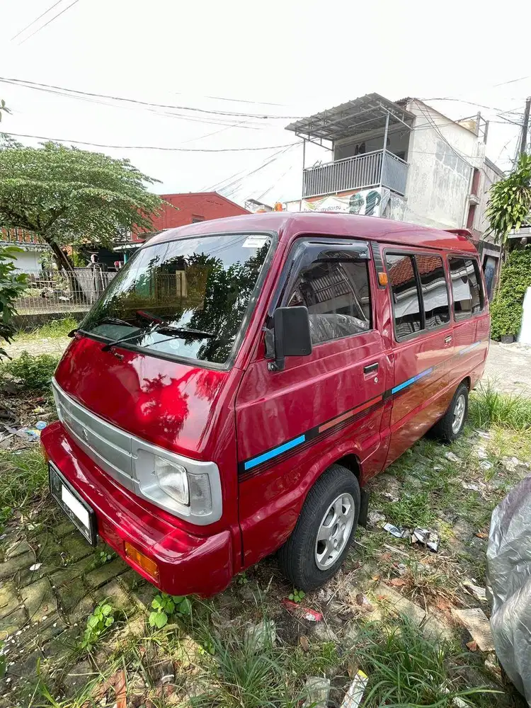 Suzuki Carry 1994 Merah Mulus KM Rendah Depok