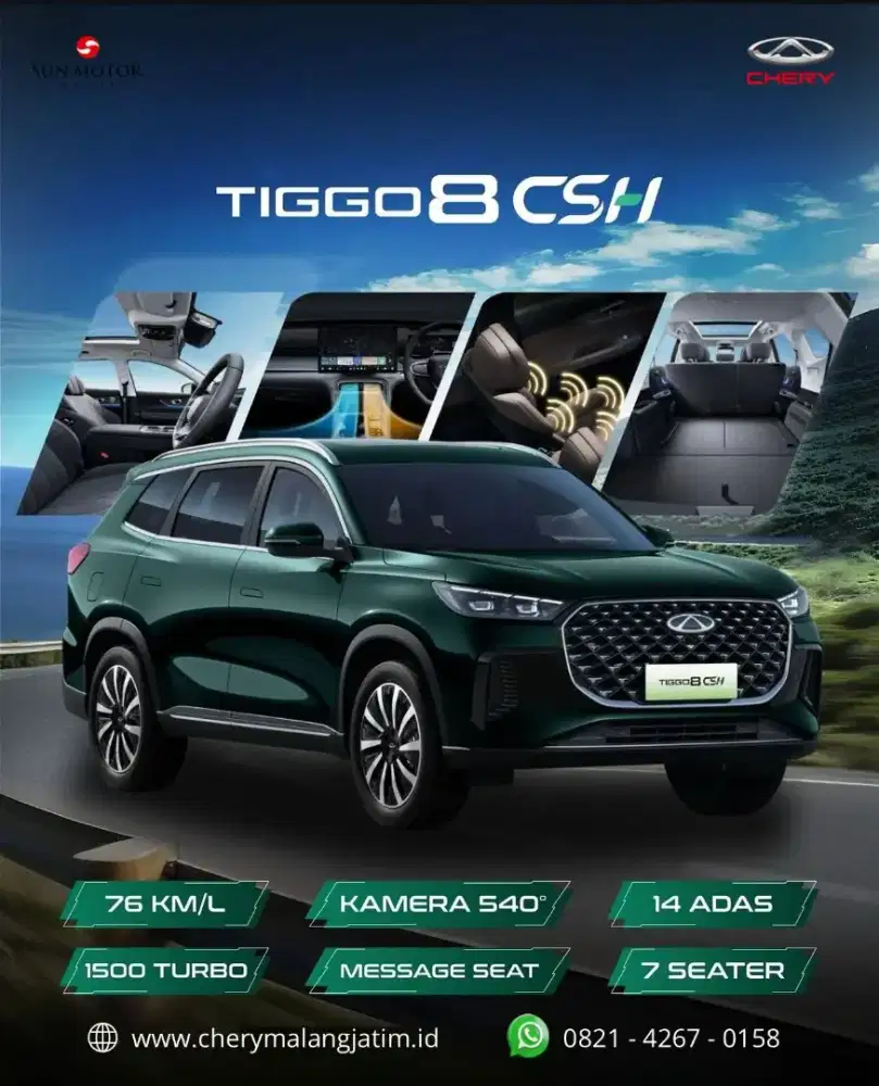 chery tiggo 9 ready stok