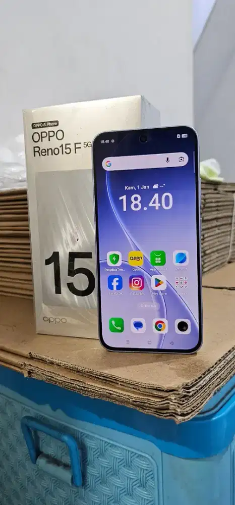 Oppo Reno 15f 5G Garansi Mulus Like New