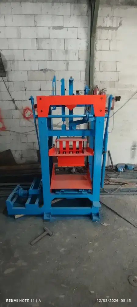 Mesin batako paving manual vibrator kualitas terjamin